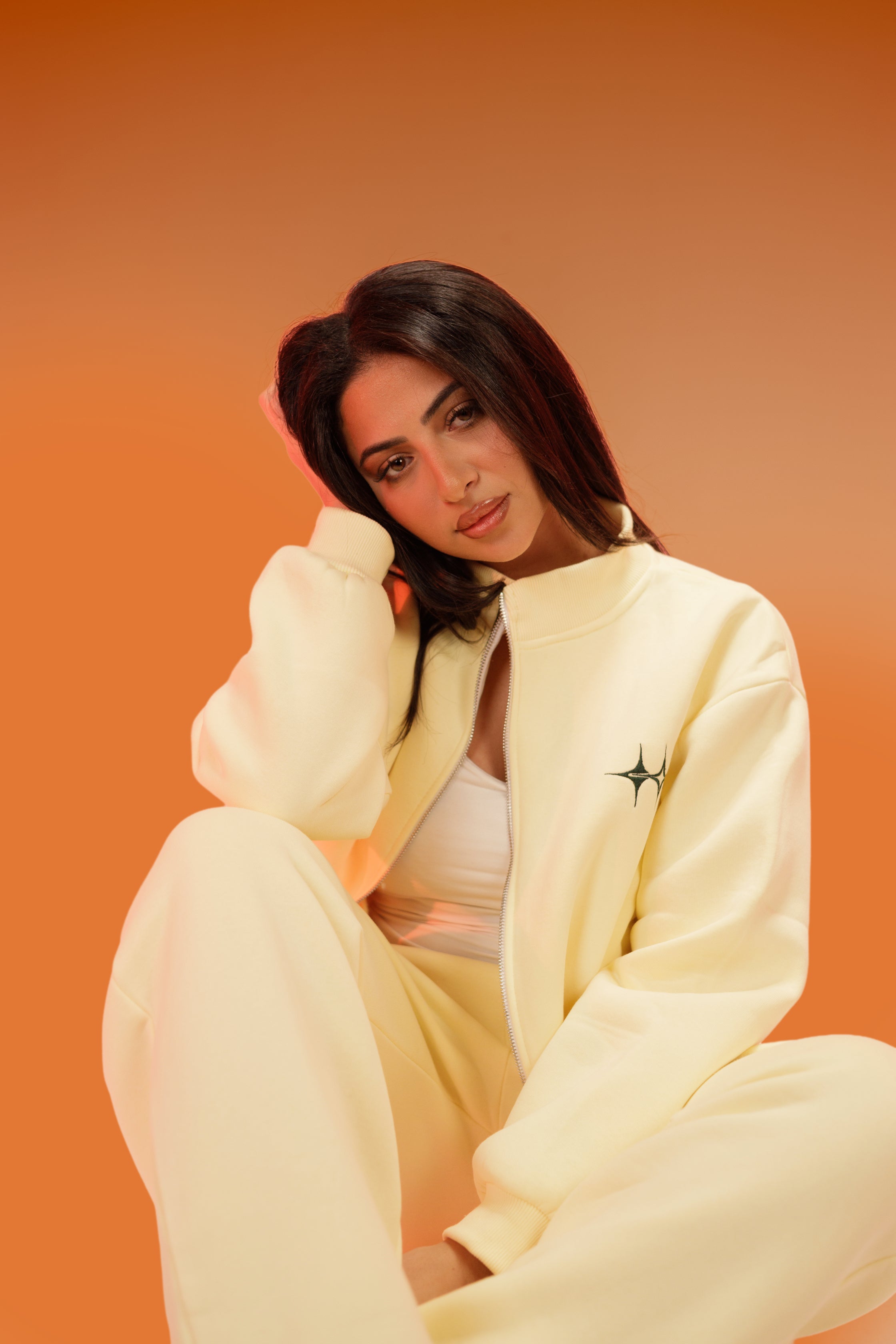 Track suit -Baby yellow