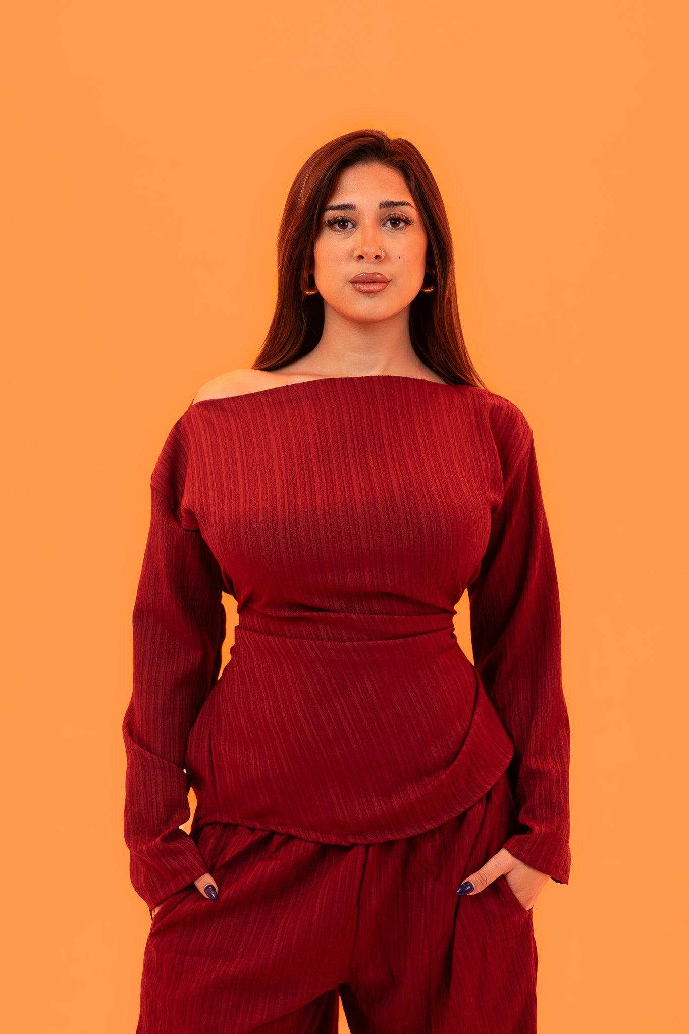 Snatching Set- Burgundy