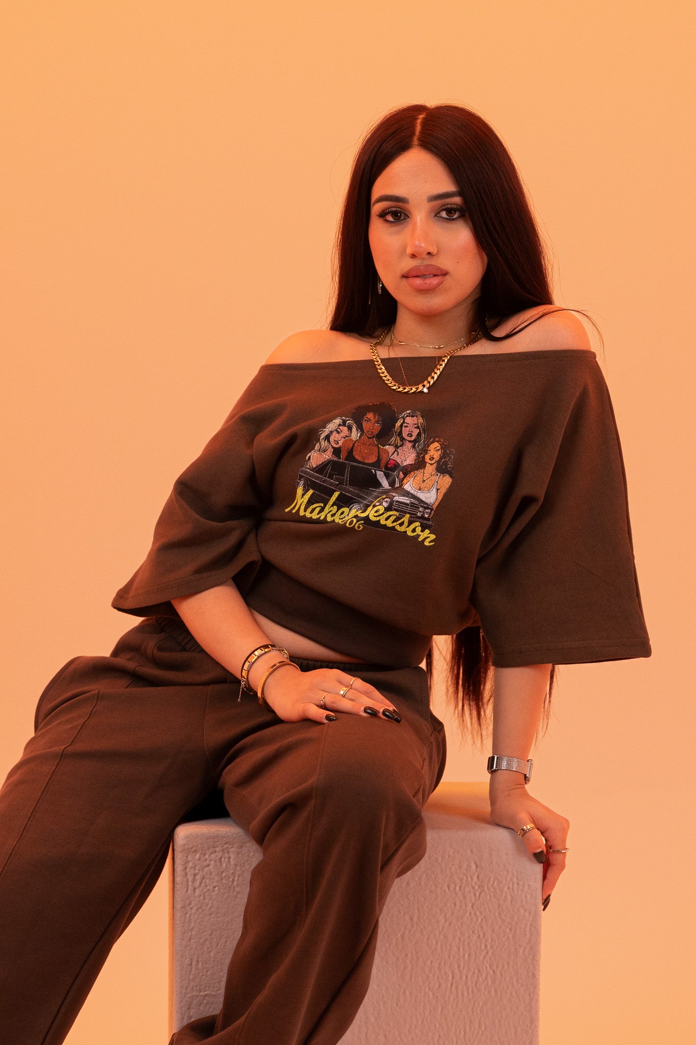 Lowkey Rich Set - Brown