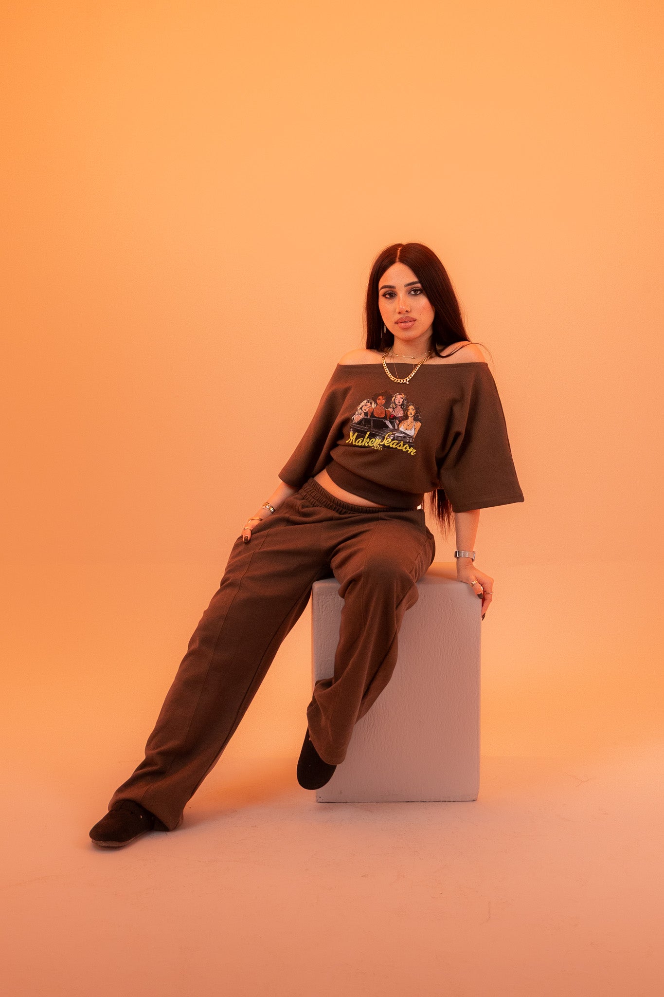 Lowkey Rich Set - Brown