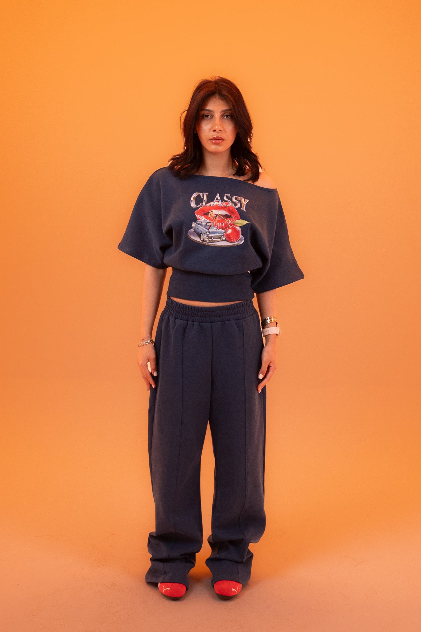 Lowkey Rich Set - Navy Blue