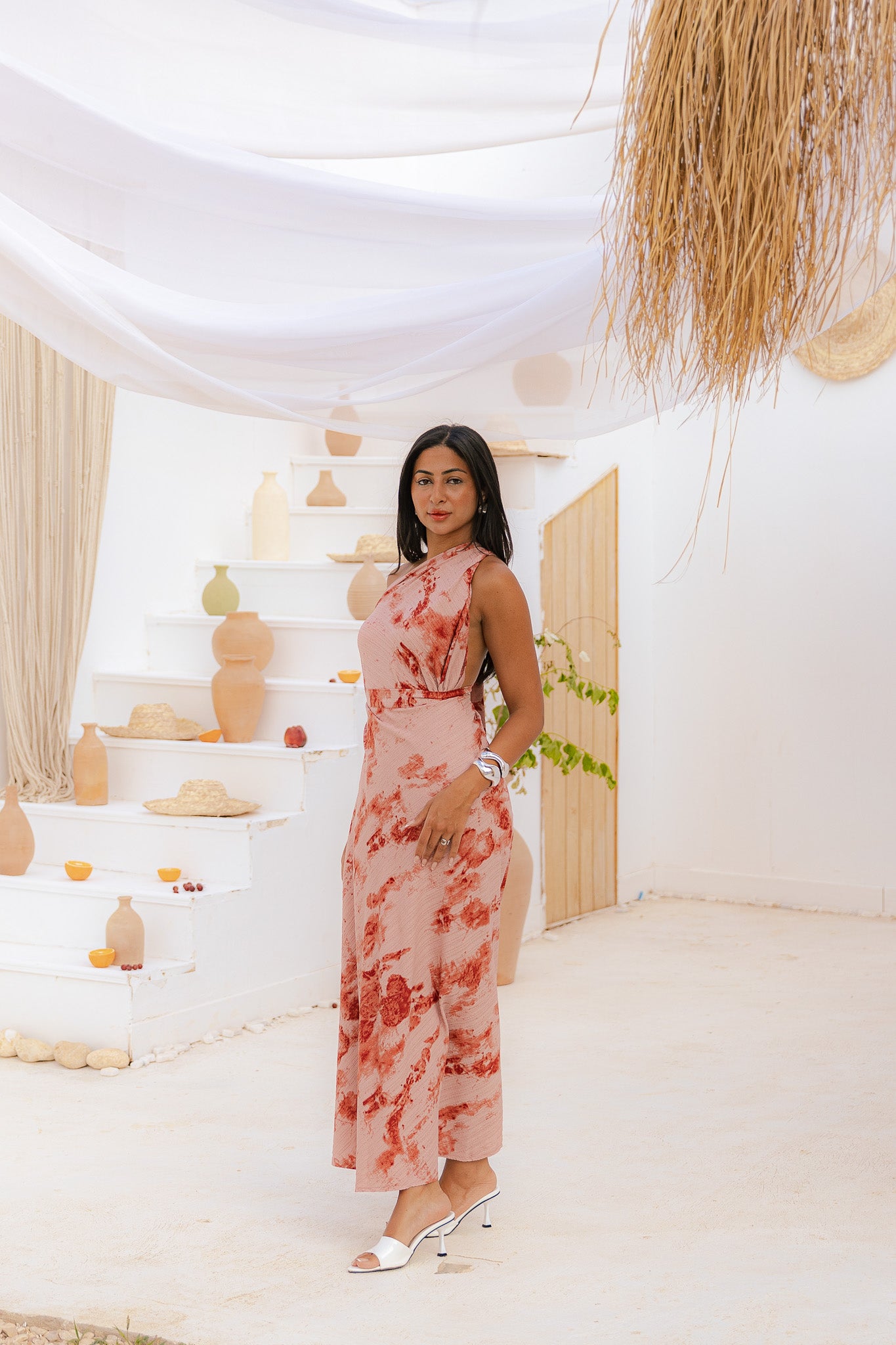 Cash Mayo Beach Veil Baby Pink