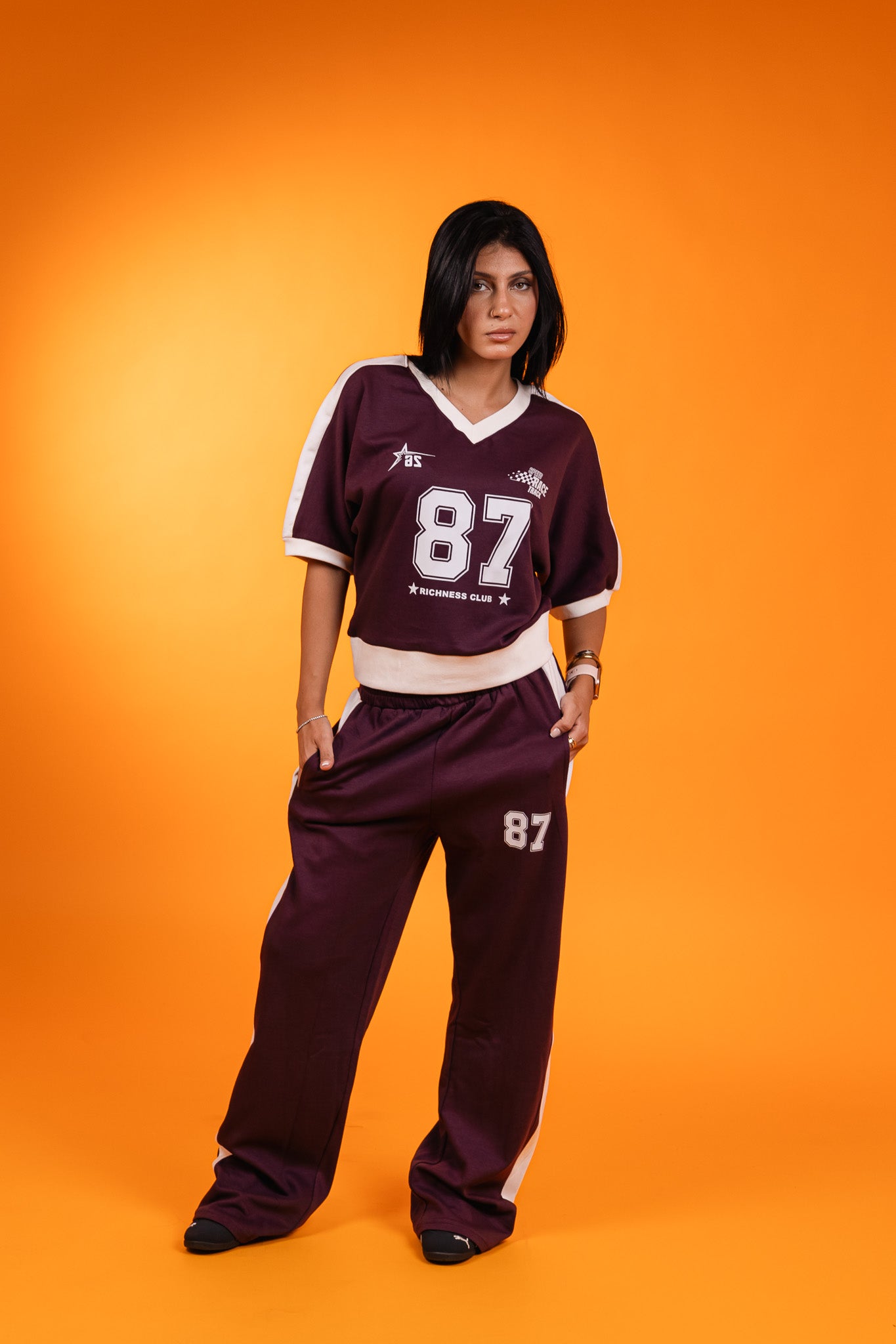 Club Set Burgundy