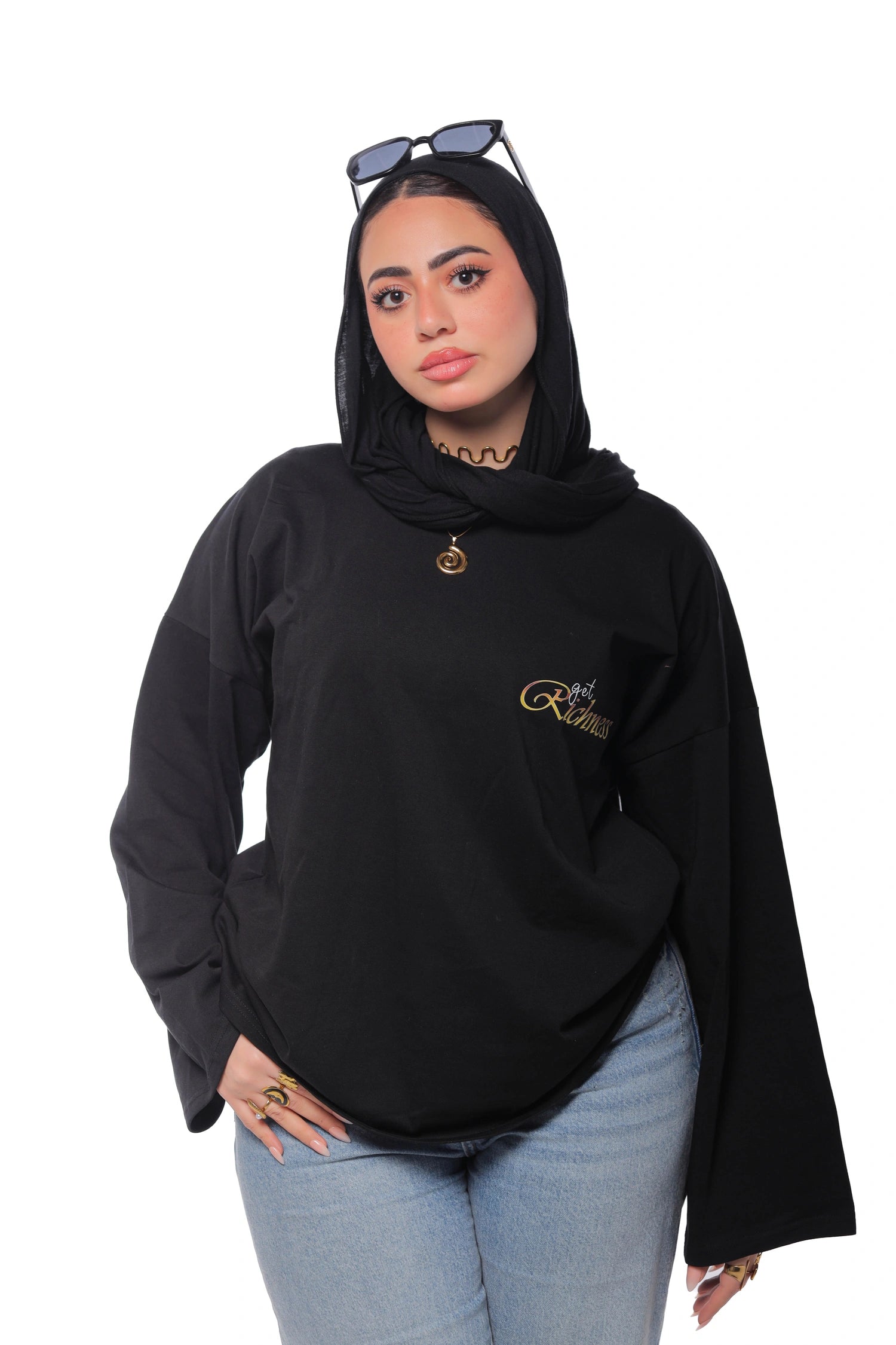 T-Shirt Hijaby - Black