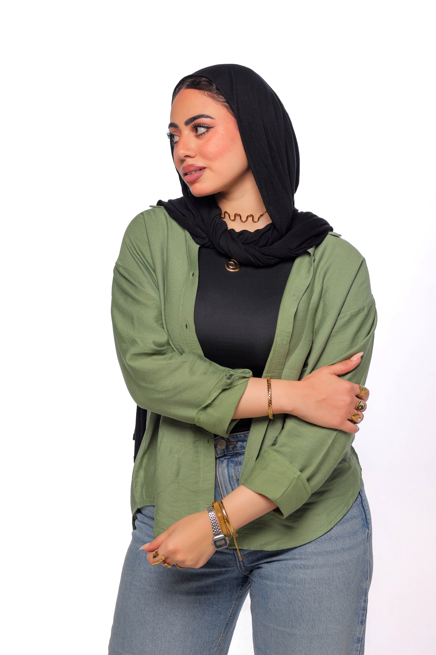 Linen Shirt - mint green