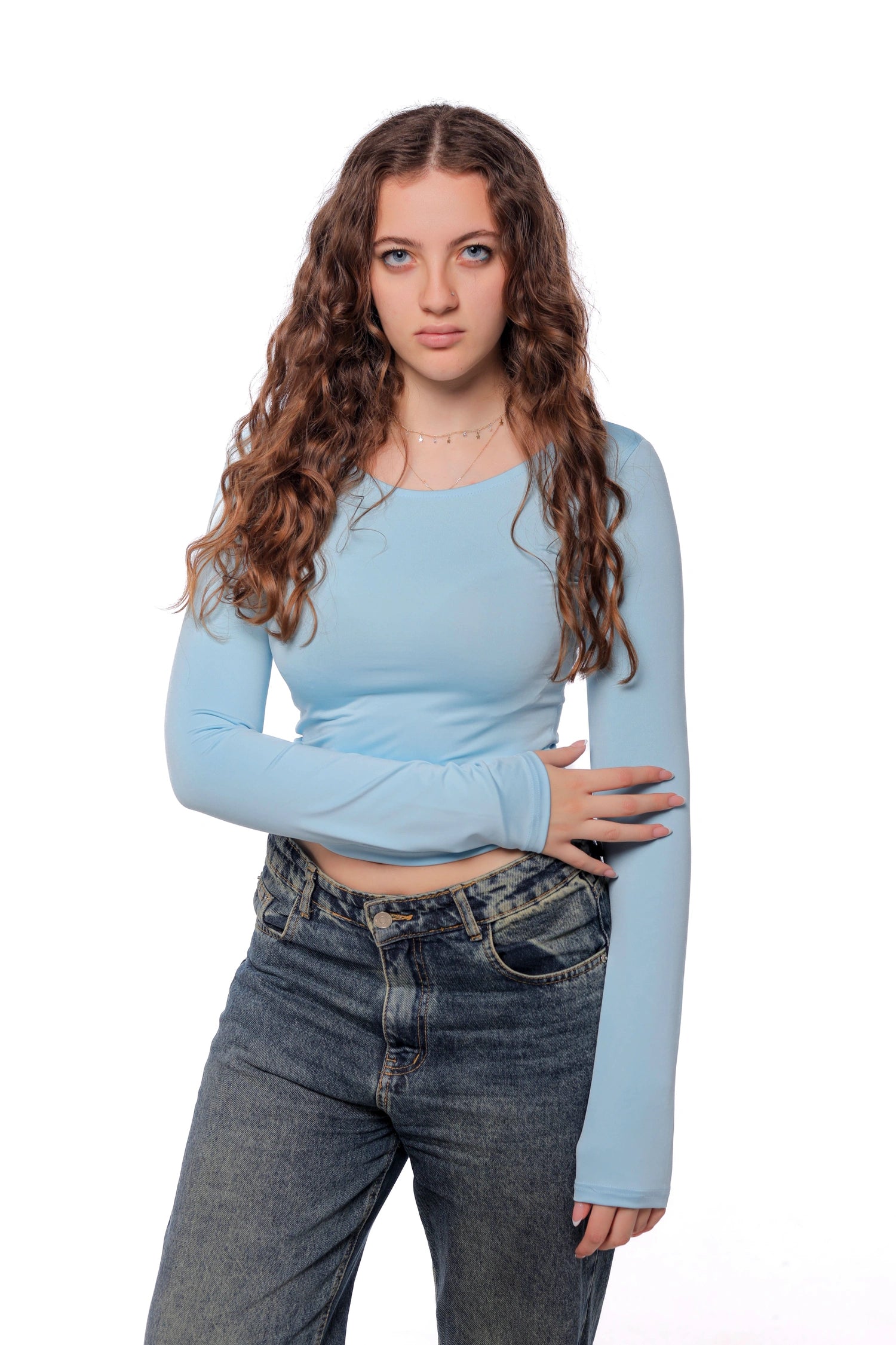 Longsleeve - Light Blue