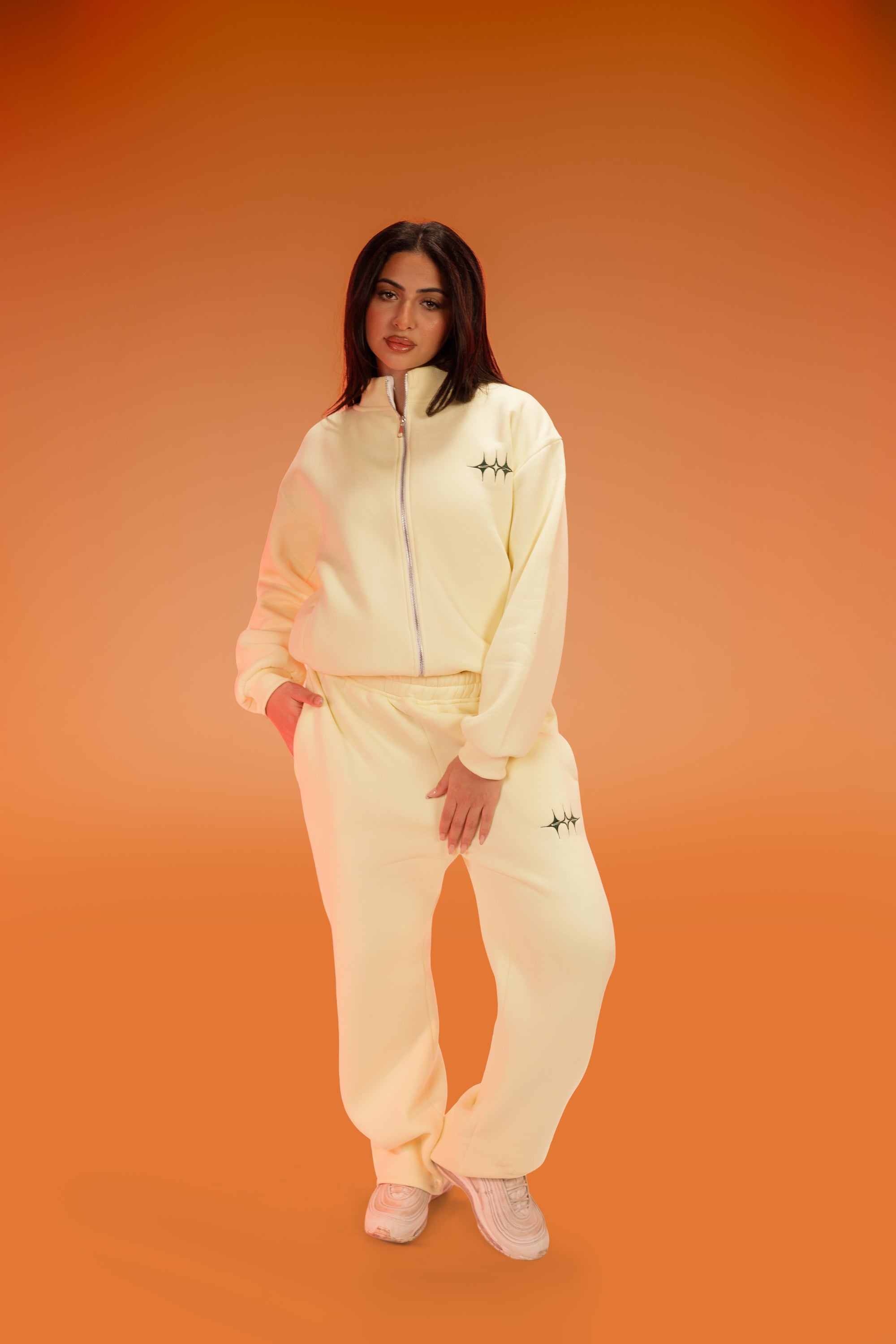 Track suit -Baby yellow