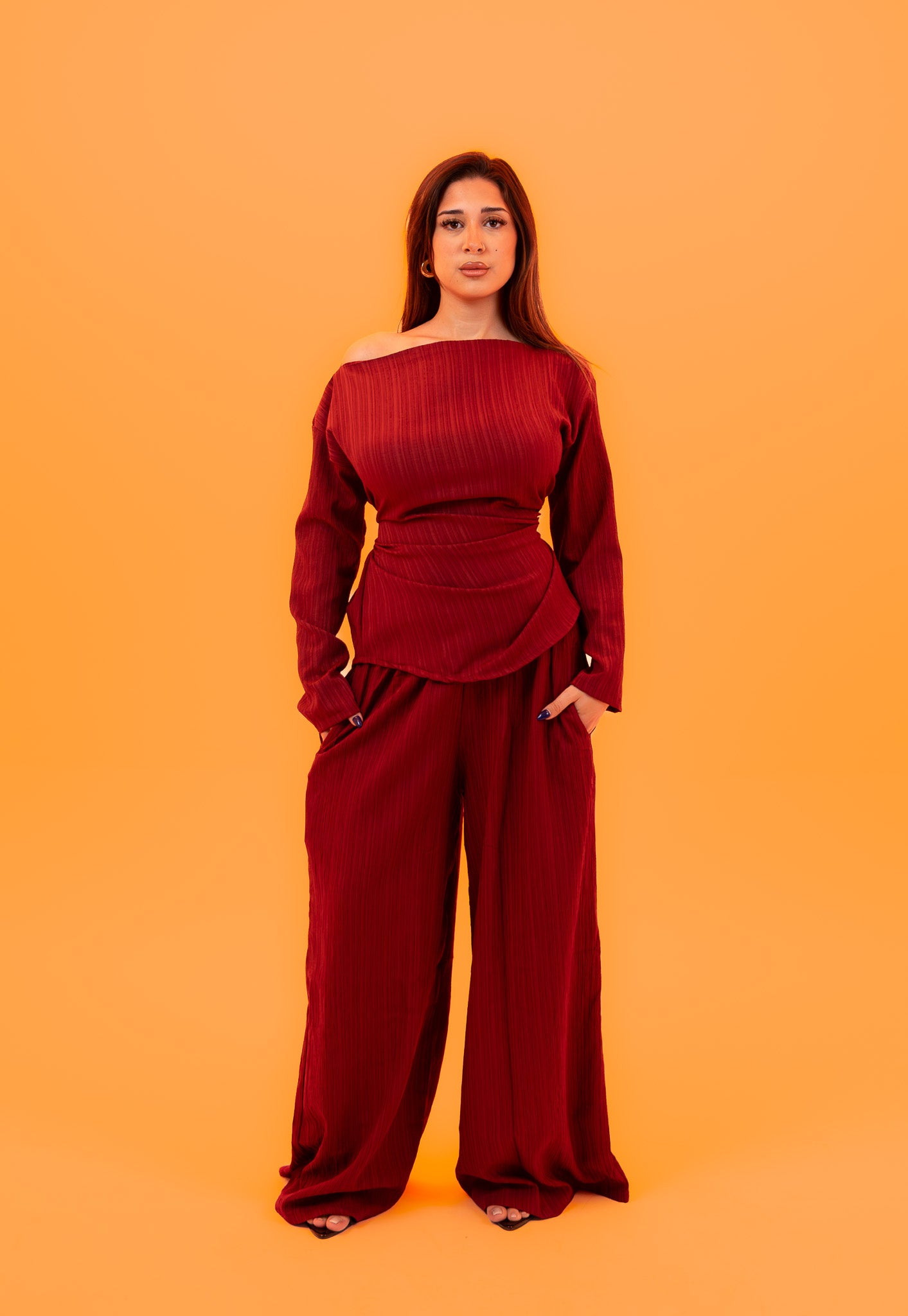 Snatching Set- Burgundy