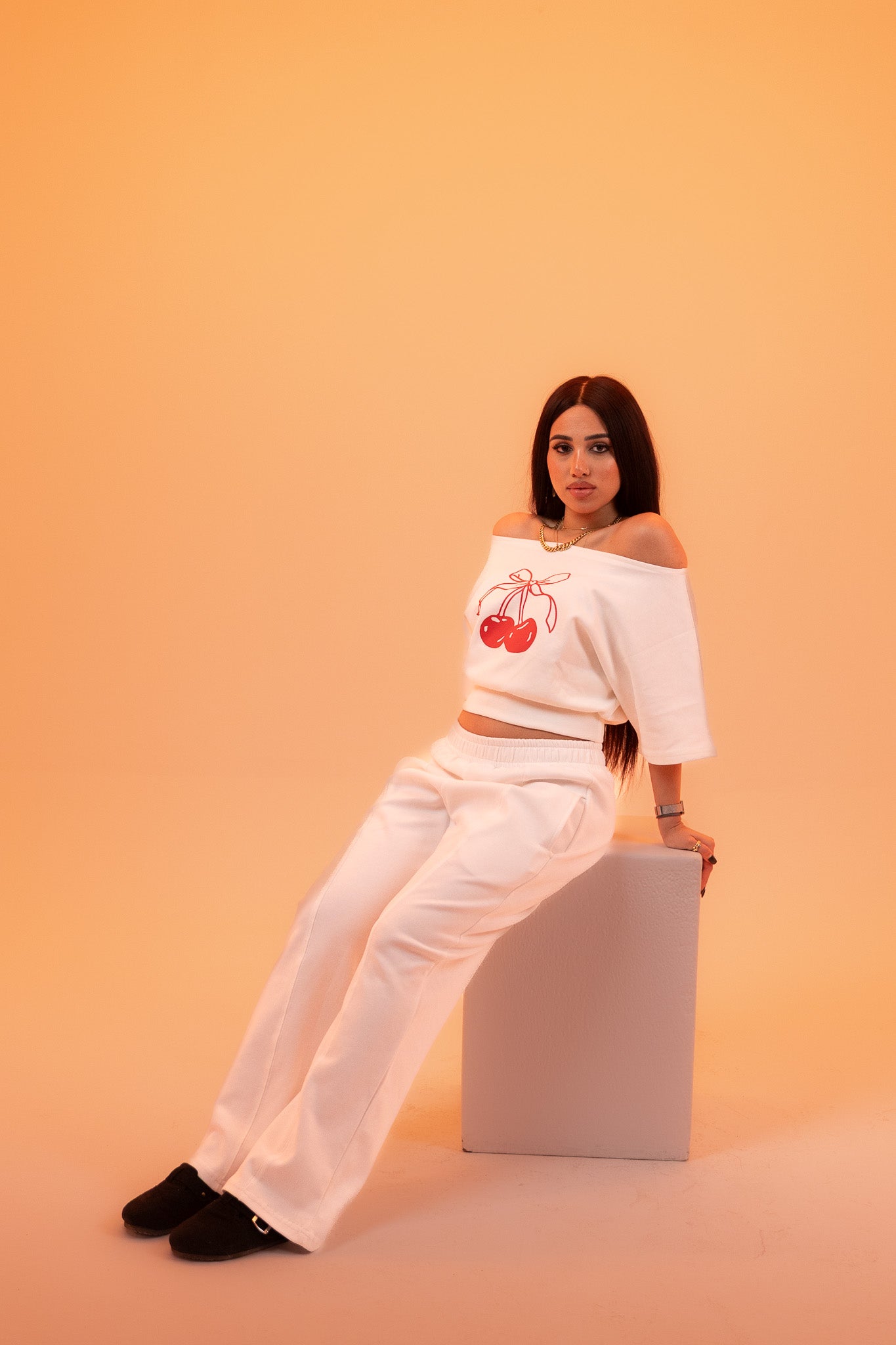 Lowkey Rich Set - White