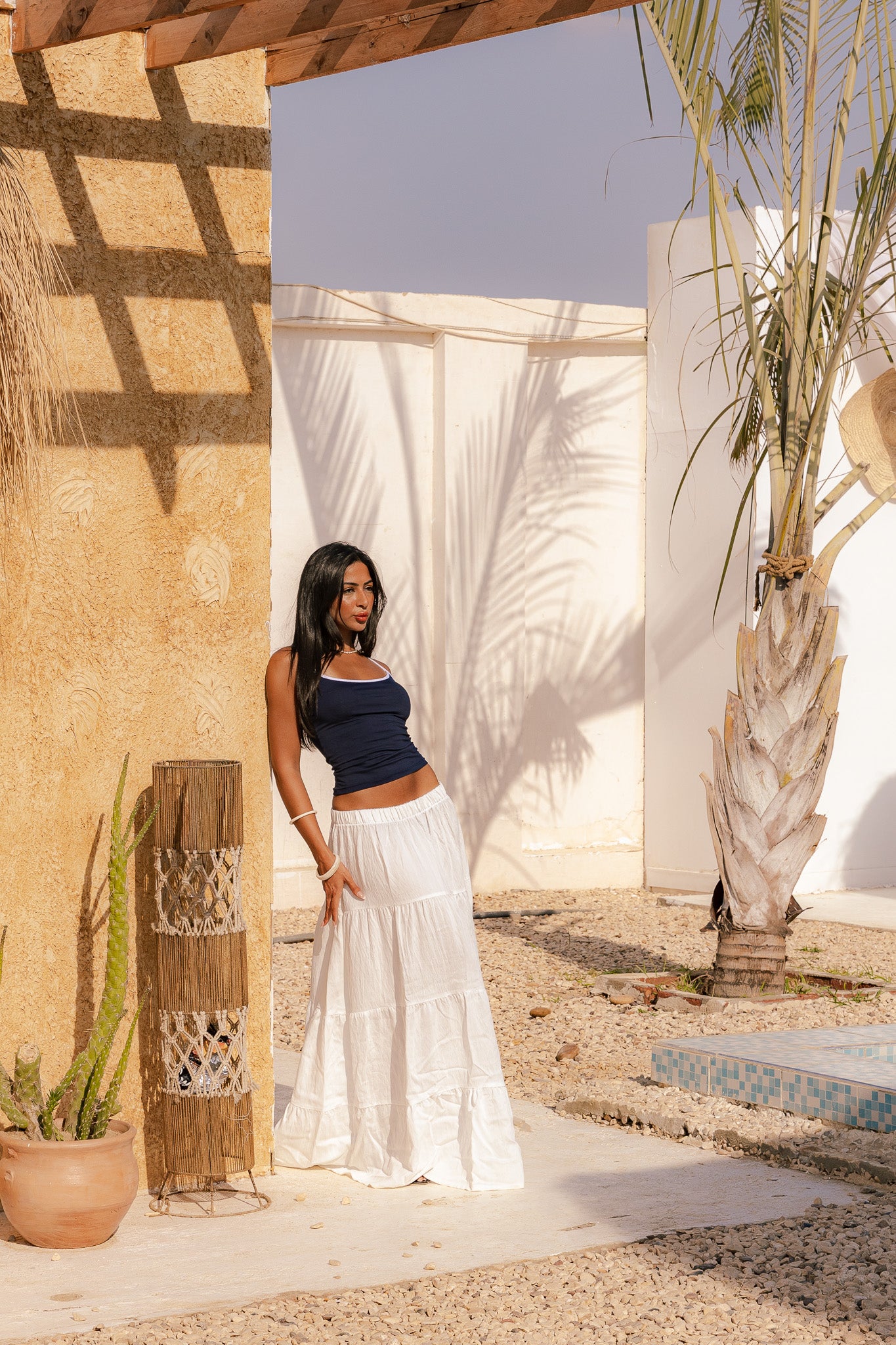 Skirt Sway - White